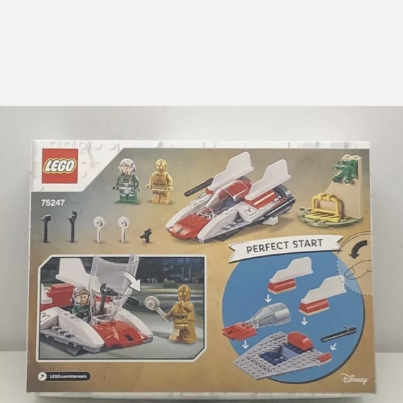 NIB Lego Star wars retired rebel A Starfighter set 75247 - Picture 4 of 8